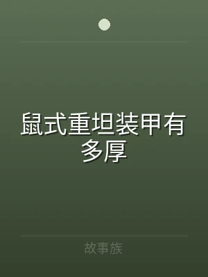 鼠式重坦装甲有多厚