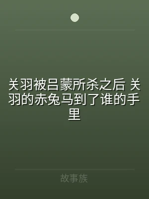 关羽被吕蒙所杀之后 关羽的赤兔马到了谁的