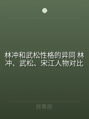 林冲和武松性格的异同 林冲、武松、宋江人