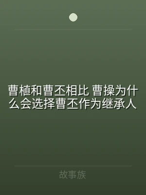 曹植和曹丕相比 曹操为什么会选择曹丕作为