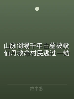 山脉倒塌千年古墓被毁 仙丹救命村民逃过一