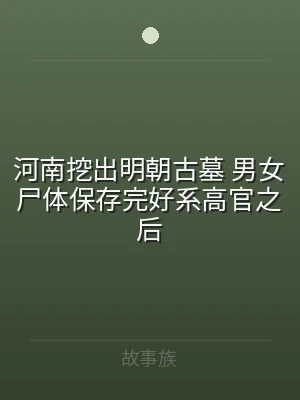 河南挖出明朝古墓 男女尸体保存完好系高官